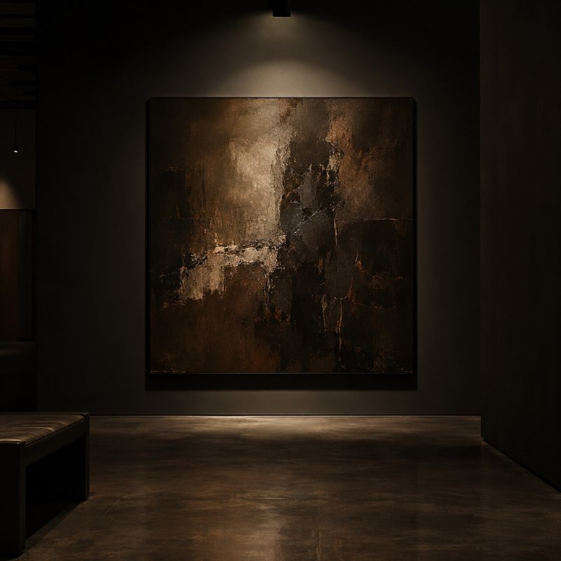 Curated contemporary art collection